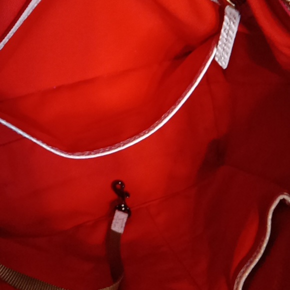 Dooney & Bourke 3pc Caldwell Maxine Snake Embossed Leather Tote & Wallet - Picture 15 of 17